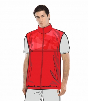 Жилет 830 расцветка 5 красный